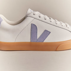 ESPLAR LEATHER WHITE OLYMPE NATURAL | VEJA DISCOUNT