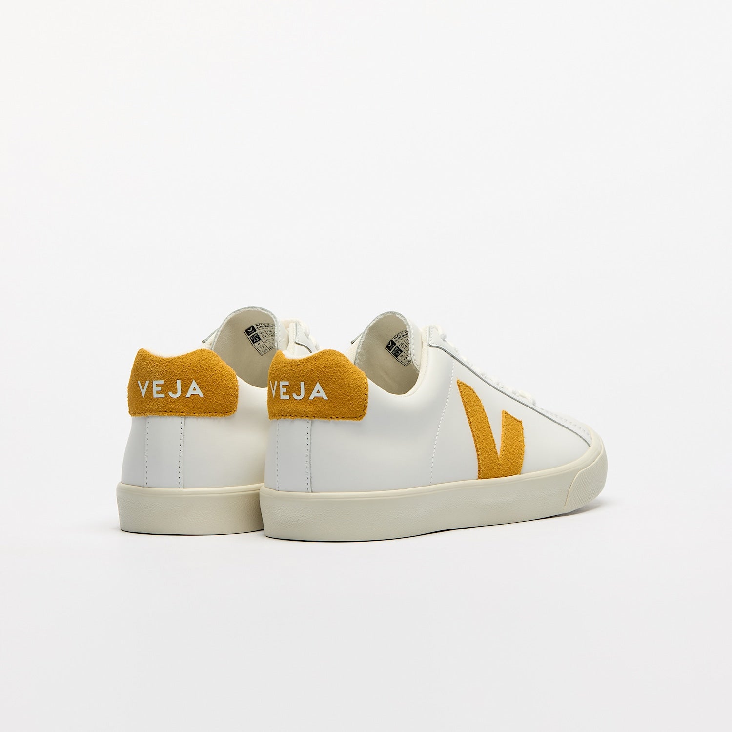ESPLAR LEATHER WHITE SAFRAN | VEJA OUTLET