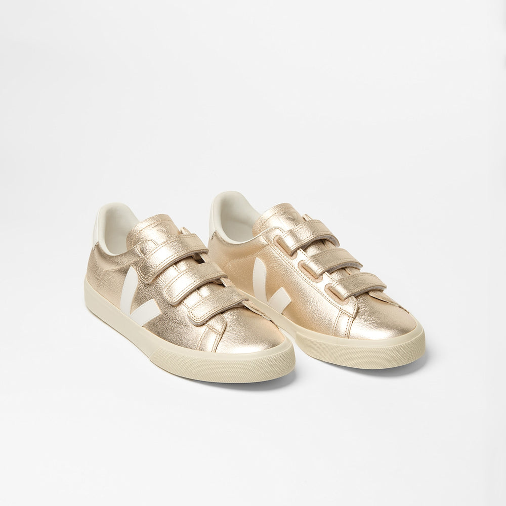 RECIFE LEATHER PLATINE WHITE | VEJA FOR SALE