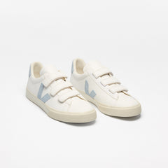 RECIFE LEATHER WHITE STEEL | VEJA OUTLET