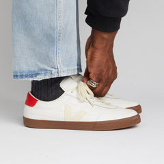 PANENKA LEATHER WHITE PIERRE PEKIN BARK | VEJA DISCOUNT