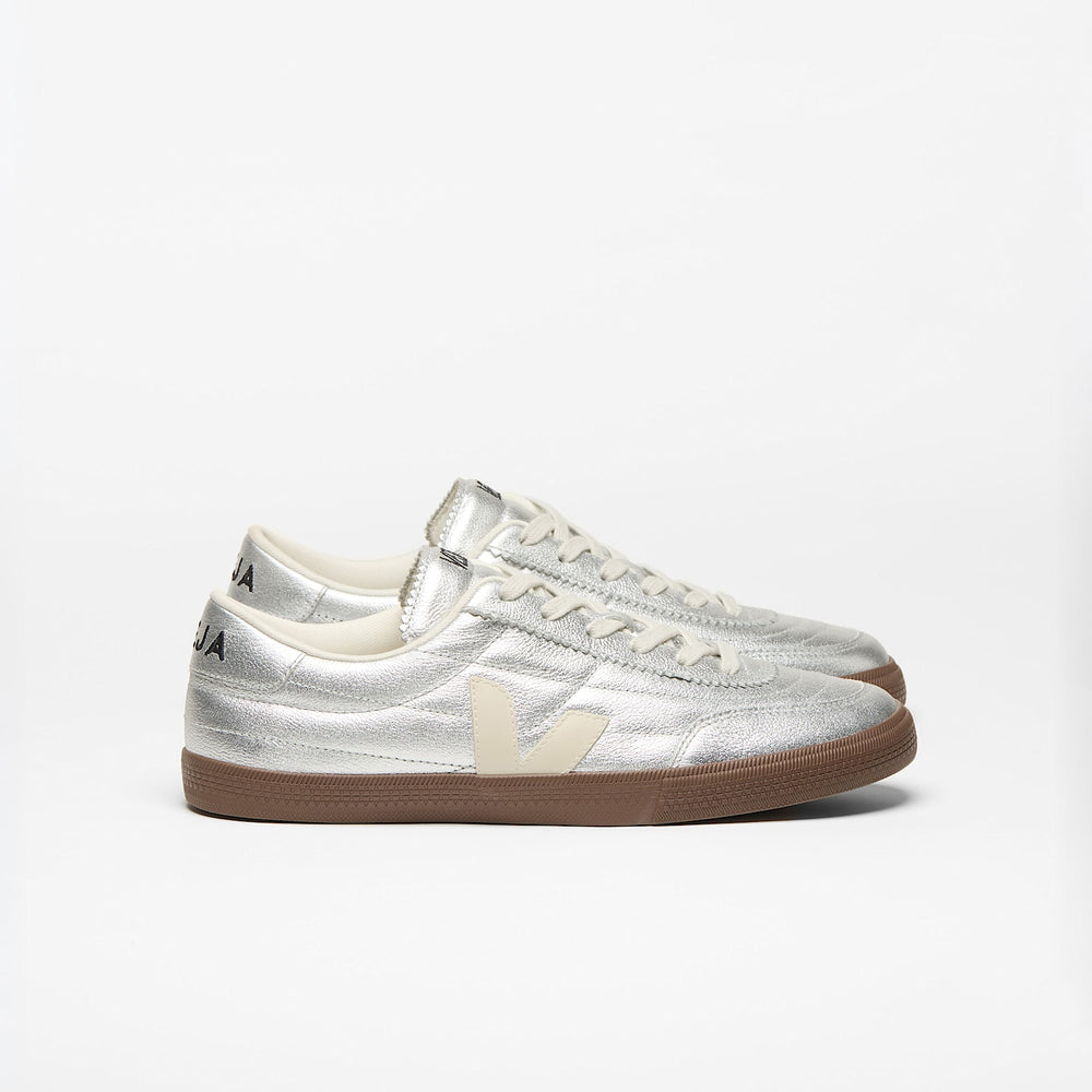 PANENKA LEATHER SILVER WHITE PIERRE BARK | VEJA ONLINE
