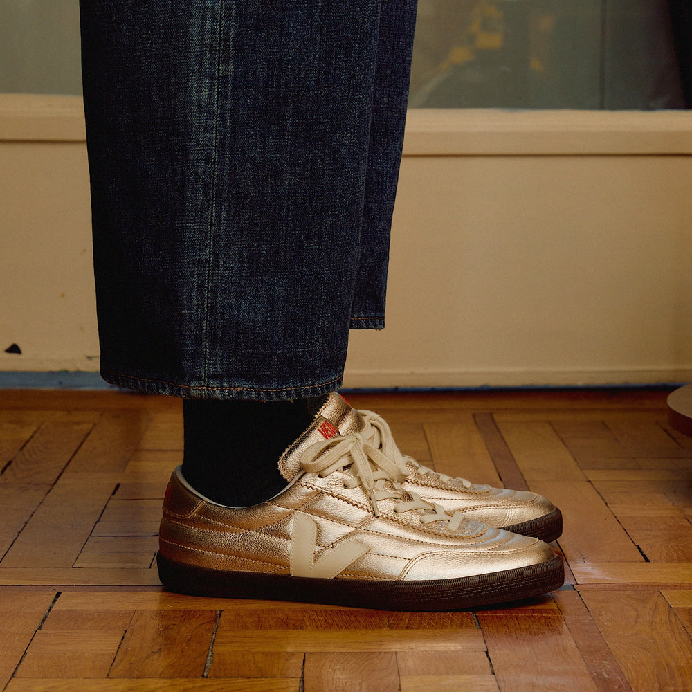 PANENKA LEATHER PLATINE PIERRE EAGLE | VEJA OUTLET