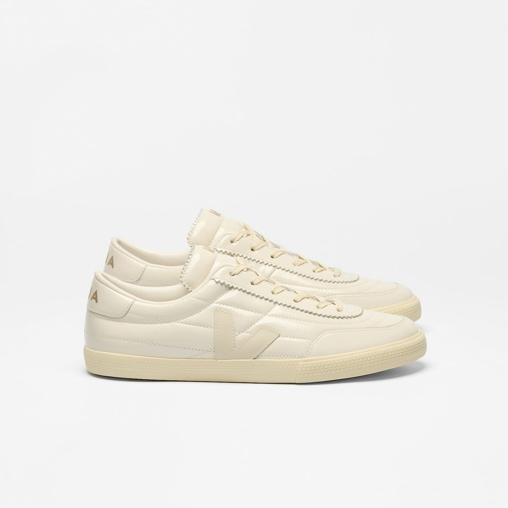 PANENKA PATENT LEATHER OFF WHITE NATURAL | VEJA FOR SALE