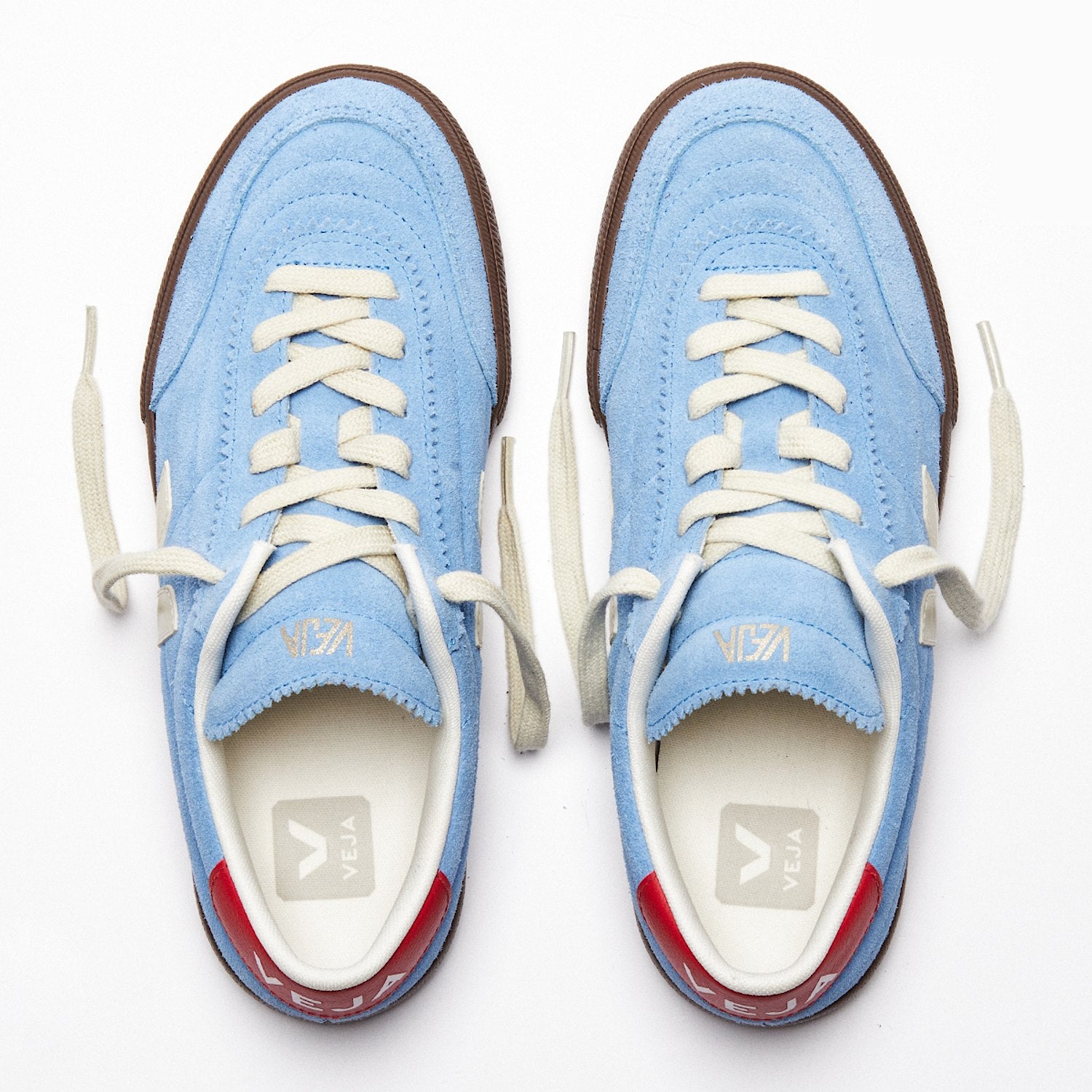 PANENKA SUEDE AQUA PIERRE BARK | VEJA FOR SALE