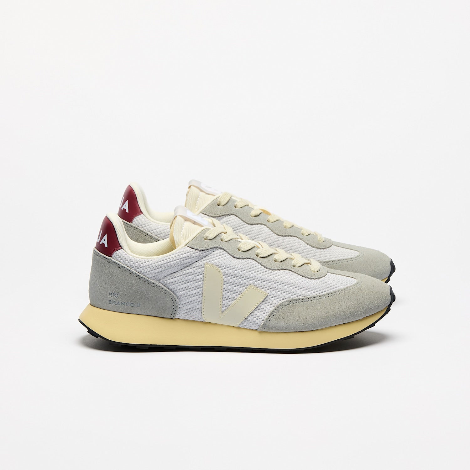 RIO BRANCO II ALVEOMESH LIGHT GREY PIERRE MARSALA | VEJA US