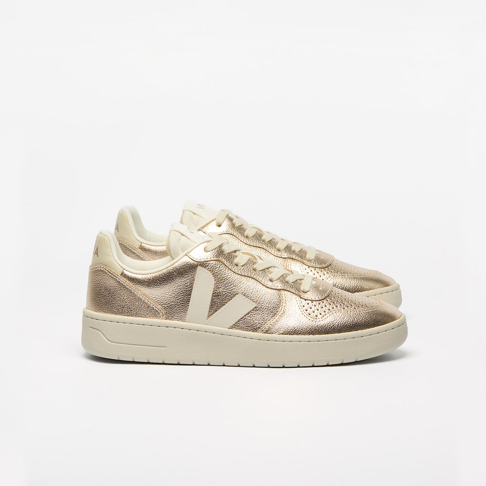 V-10 LEATHER PLATINE PIERRE | VEJA DISCOUNT