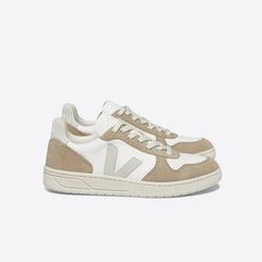 V-10 LEATHER WHITE NATURAL SAHARA | VEJA ONLINE