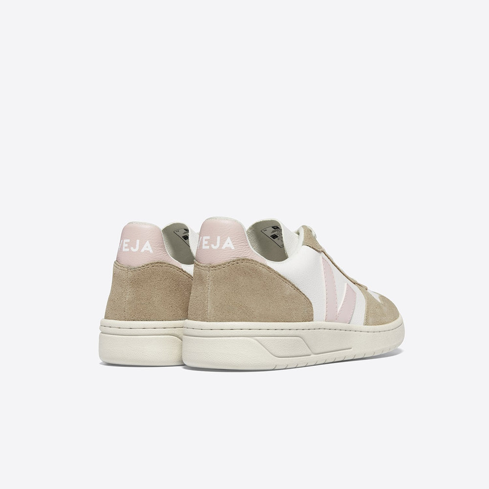 V-10 LEATHER WHITE PETALE SAHARA | VEJA NEAR ME