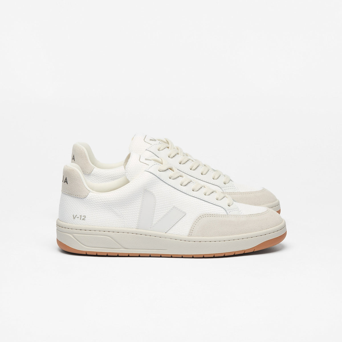 V-12 B-MESH WHITE NATURAL | VEJA ONLINE