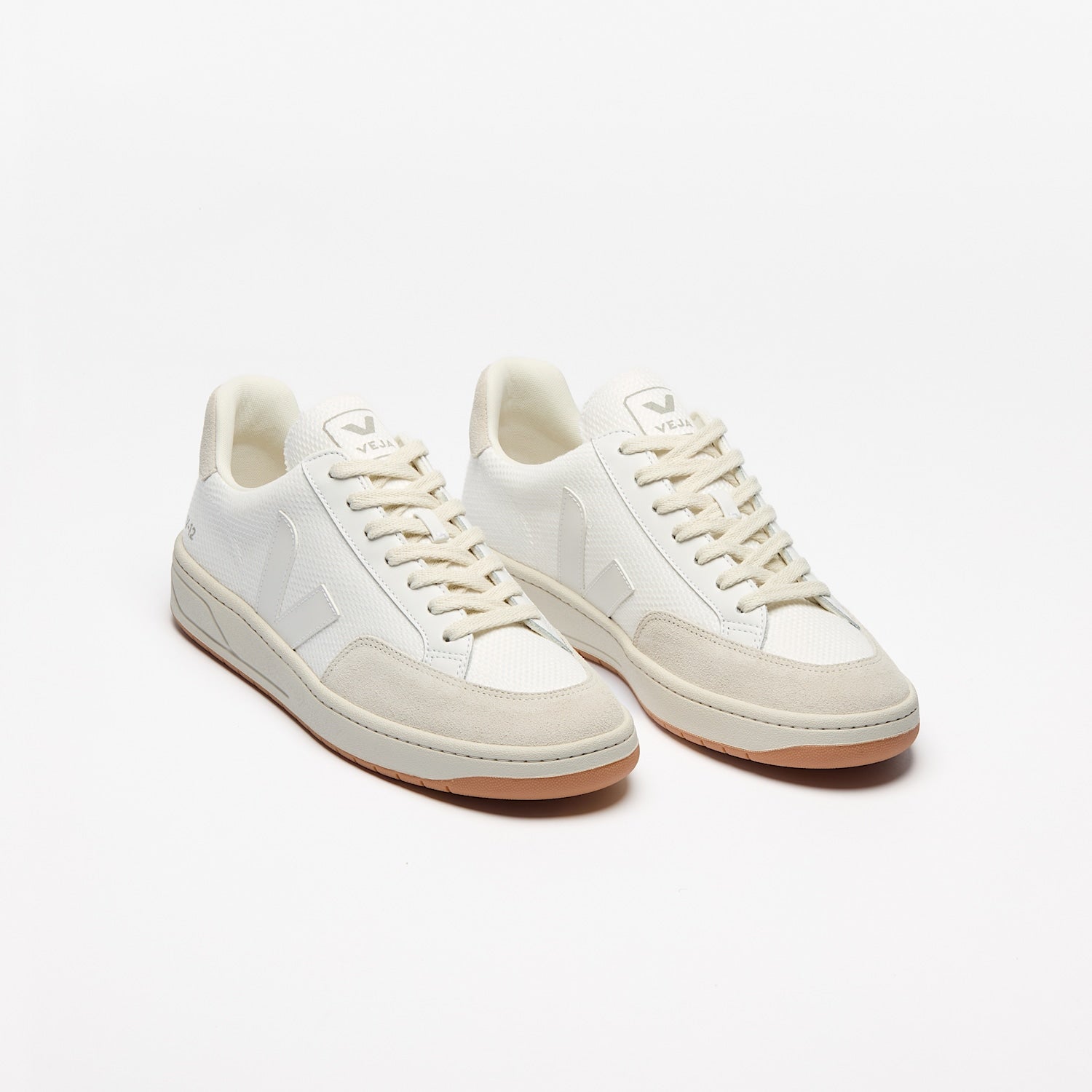 V-12 B-MESH WHITE NATURAL | VEJA ONLINE