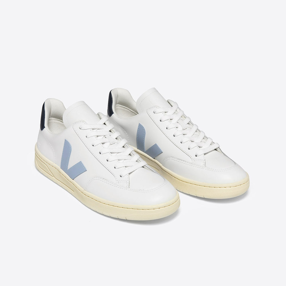 V-12 LEATHER WHITE STEEL NAUTICO | VEJA NEAR ME