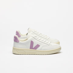 V-12 LEATHER WHITE ORCHID | VEJA FOR SALE