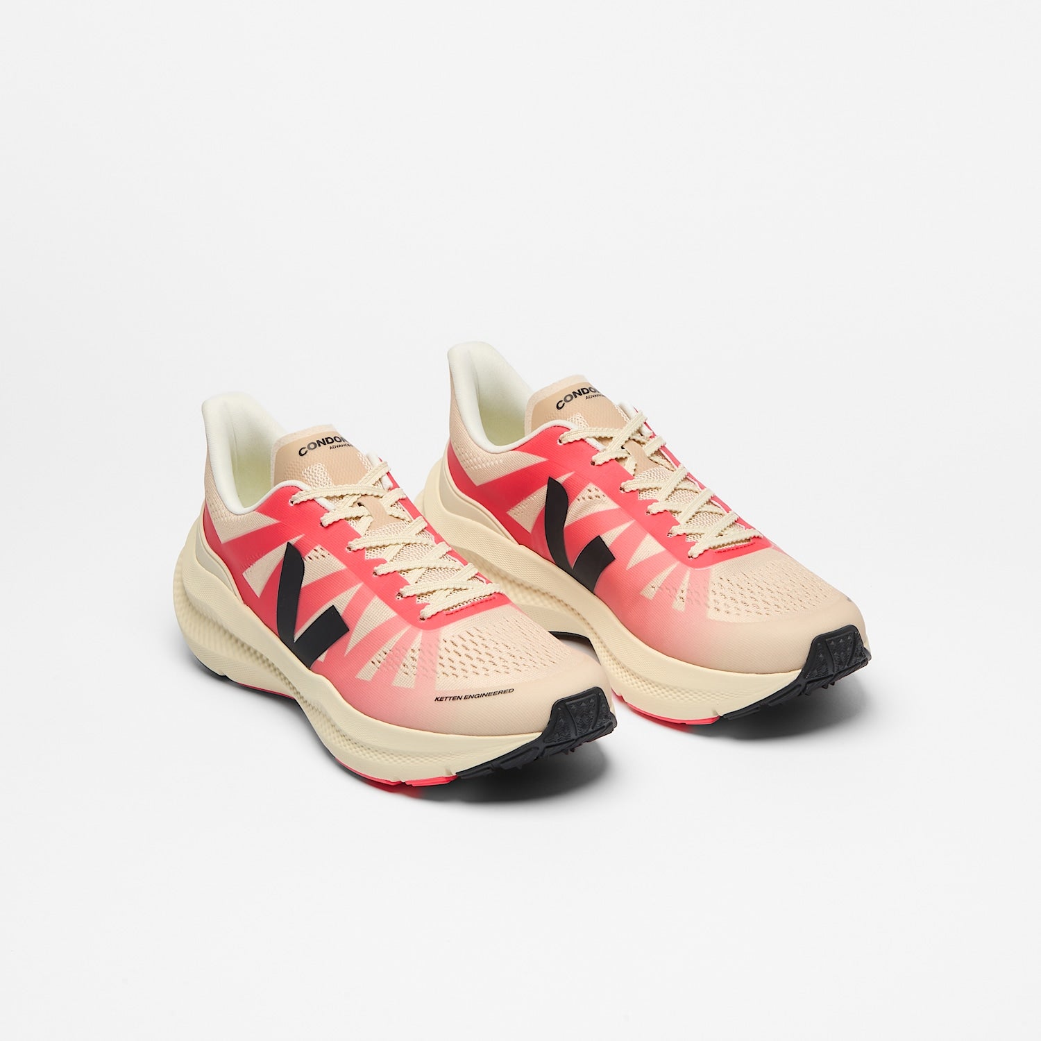 CONDOR 3 ADVANCED ENGINEERED-MESH ROSE GRADIENT CALCAIRE | VEJA OUTLET