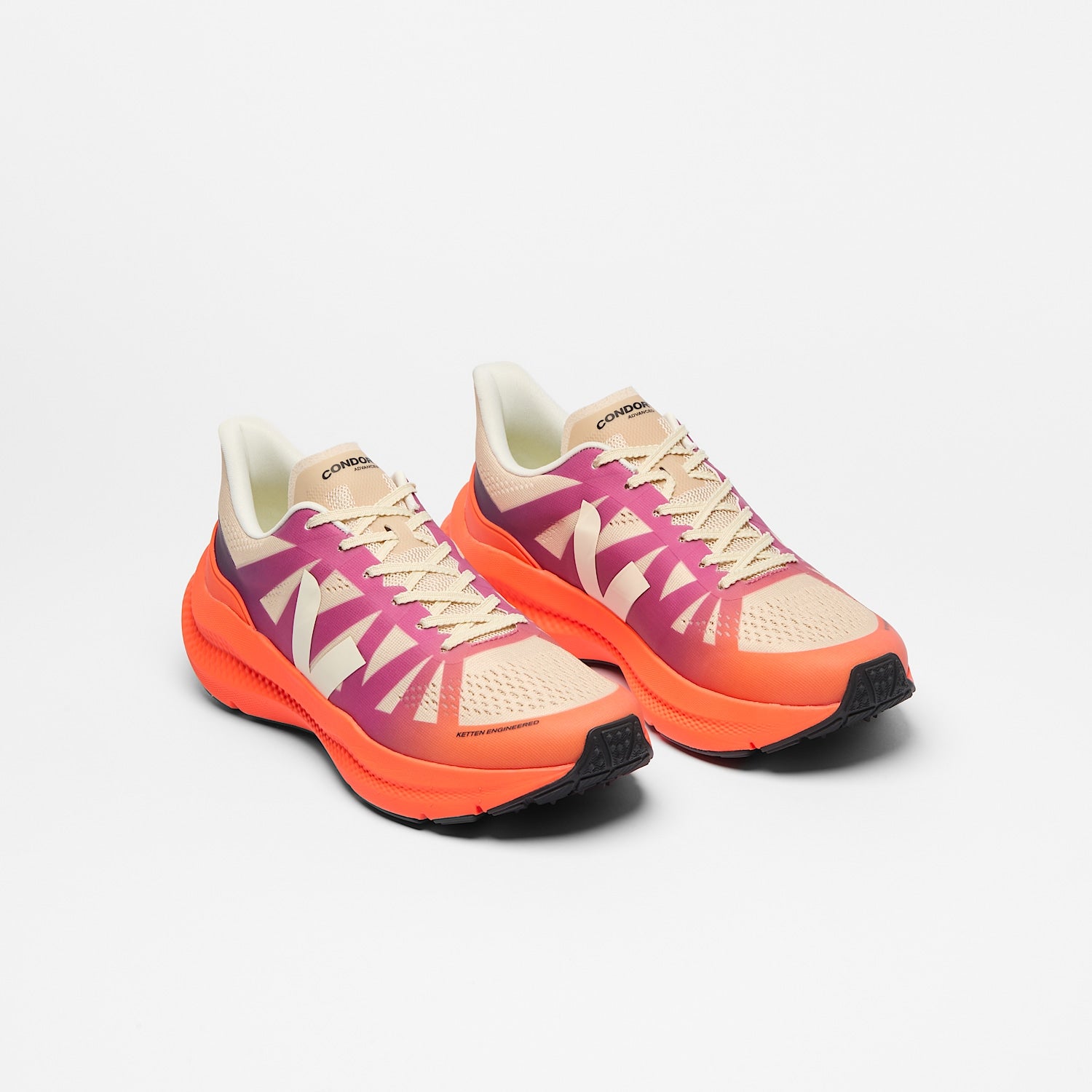CONDOR 3 ADVANCED ENGINEERED-MESH GRADIENT ORANGE FLUO | VEJA SALE