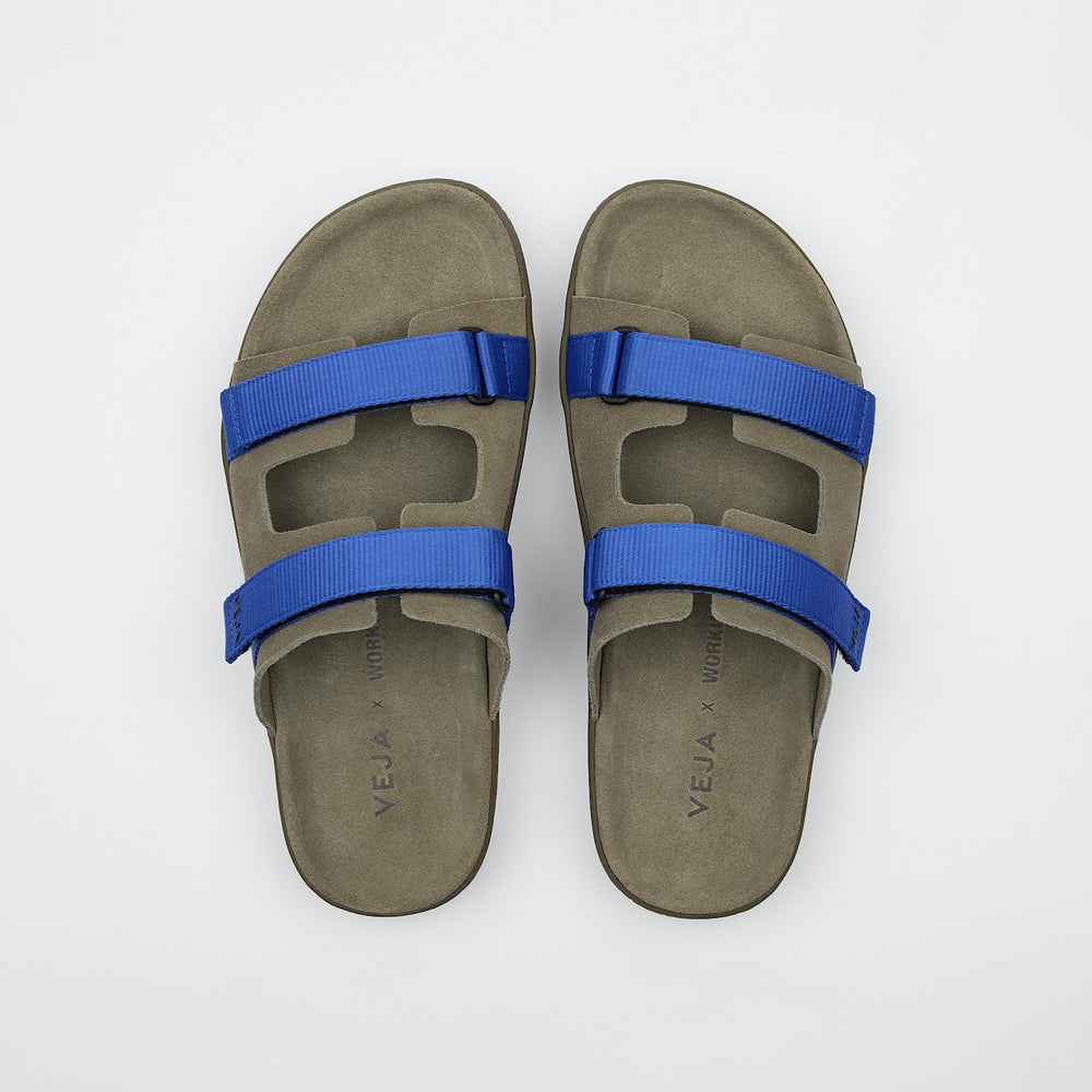 ARPOADOR SUEDE VEJA X WORKING TITLE KAKI | VEJA DISCOUNT