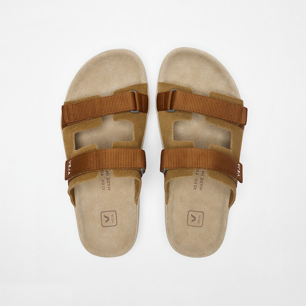 ARPOADOR SUEDE TENT COGNAC | VEJA SALE