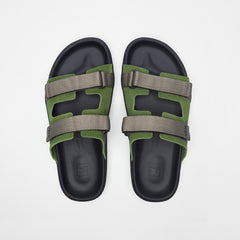 ARPOADOR SUEDE MILITAR KAKI BLACK | VEJA US