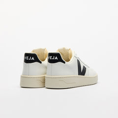 V-10 LEATHER WHITE BLACK | VEJA FOR SALE
