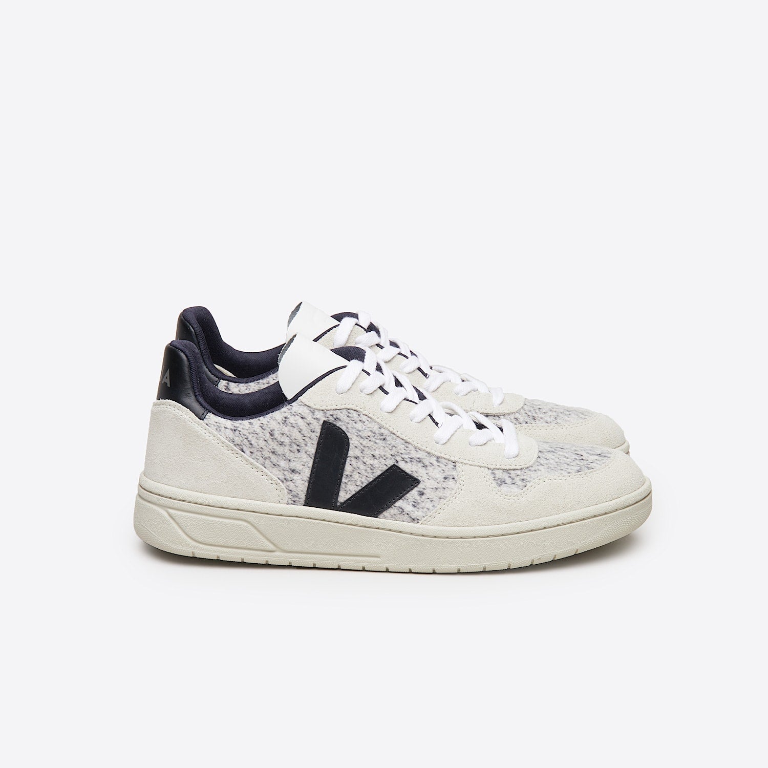 V-10 FLANNEL SNOW BLACK | VEJA US