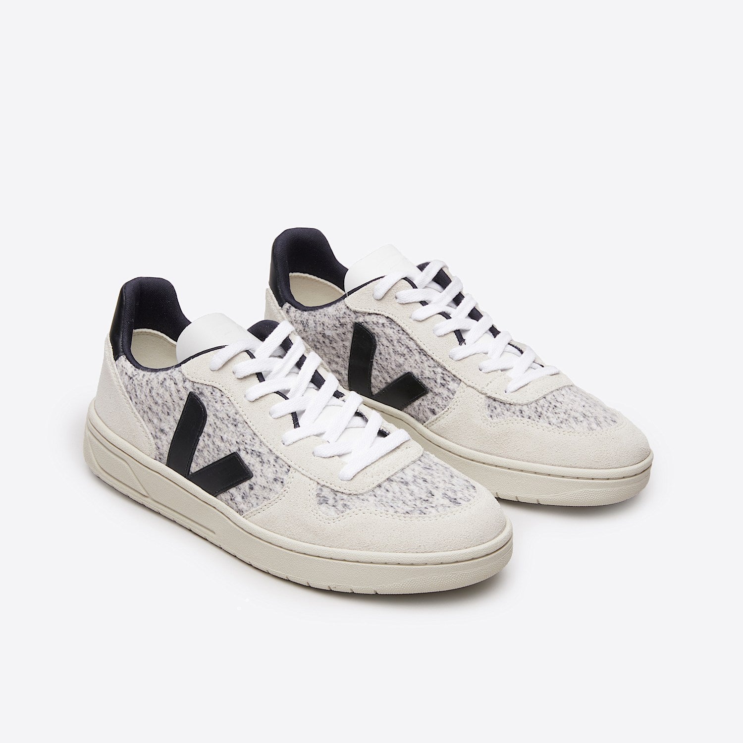V-10 FLANNEL SNOW BLACK | VEJA US