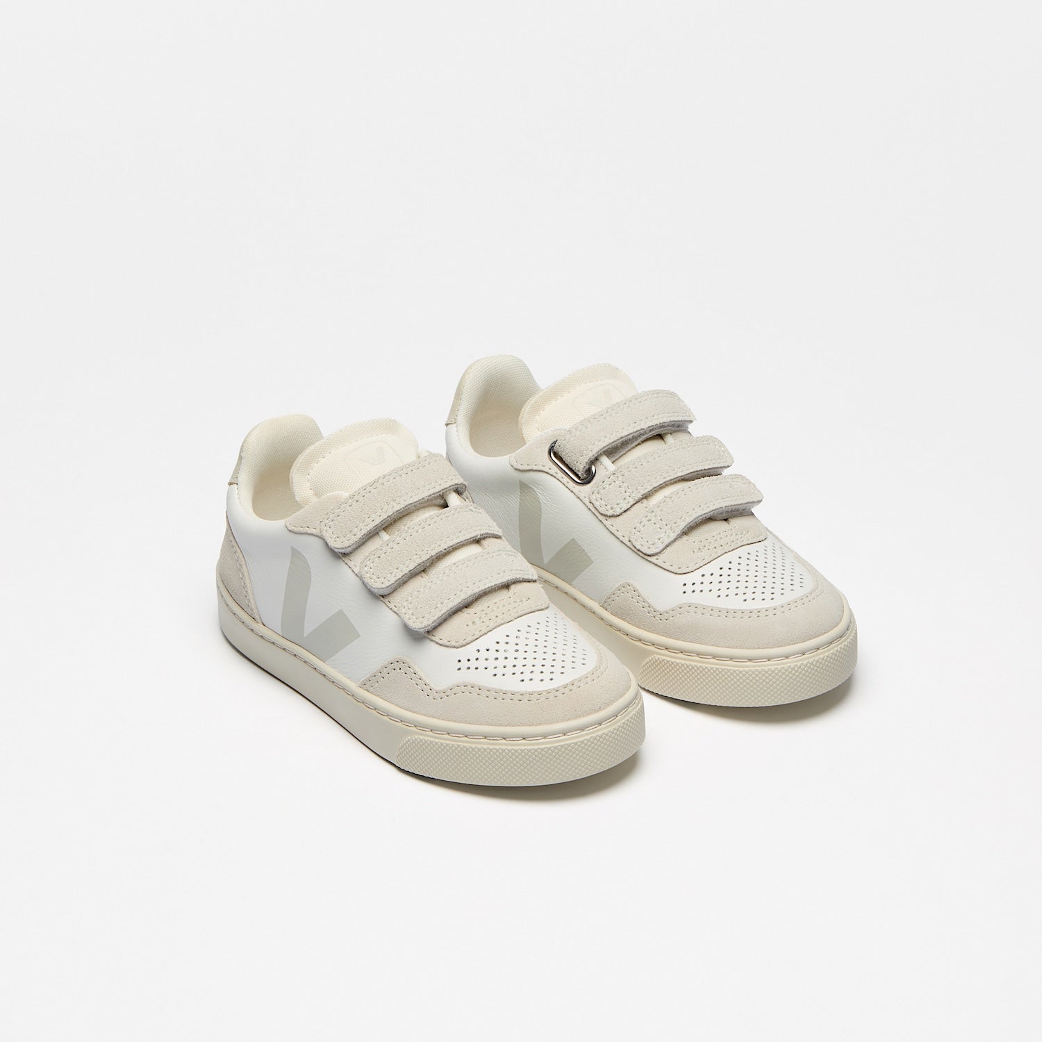 V-90 LEATHER WHITE NATURAL | VEJA OUTLET