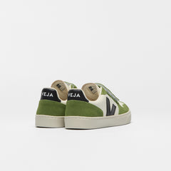 V-10 LEATHER PURE BLACK KIWI | VEJA ONLINE
