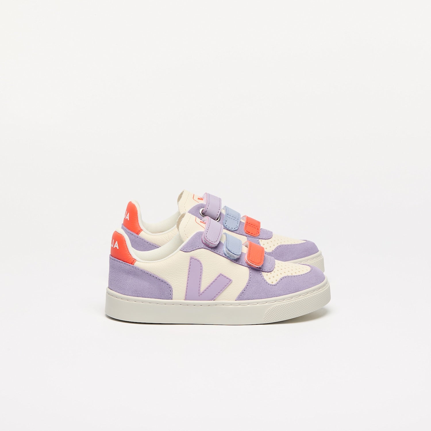 V-10 LEATHER CASHEW MULTICO ORCHID | VEJA US