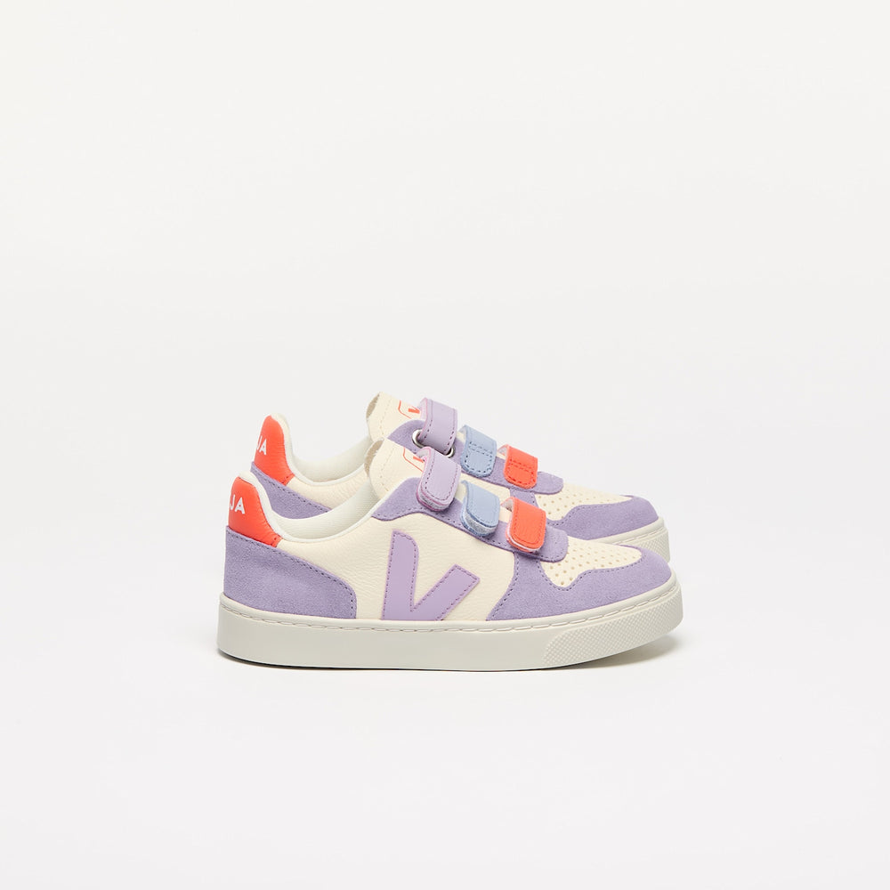 V-10 LEATHER CASHEW MULTICO ORCHID | VEJA US