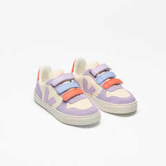 V-10 LEATHER CASHEW MULTICO ORCHID | VEJA US