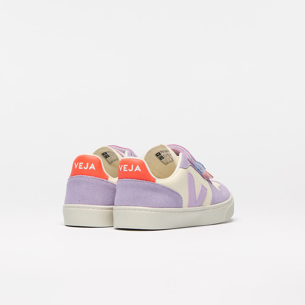 V-10 LEATHER CASHEW MULTICO ORCHID | VEJA US