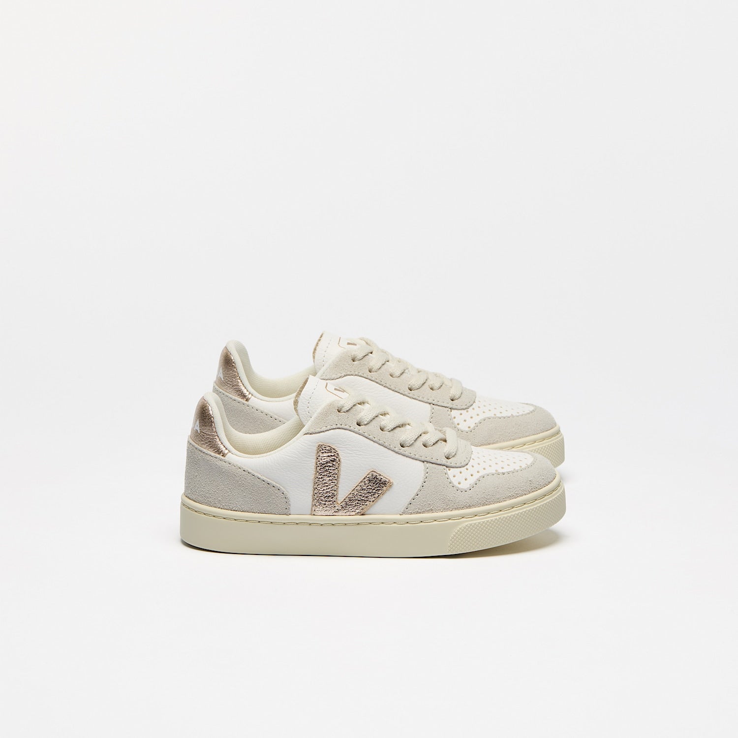 V-10 LEATHER WHITE PLATINE NATURAL | VEJA NEAR ME