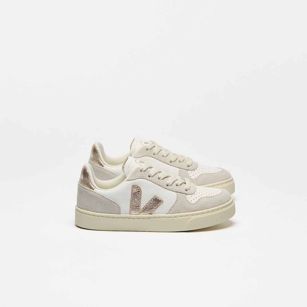 V-10 LEATHER WHITE PLATINE NATURAL | VEJA NEAR ME