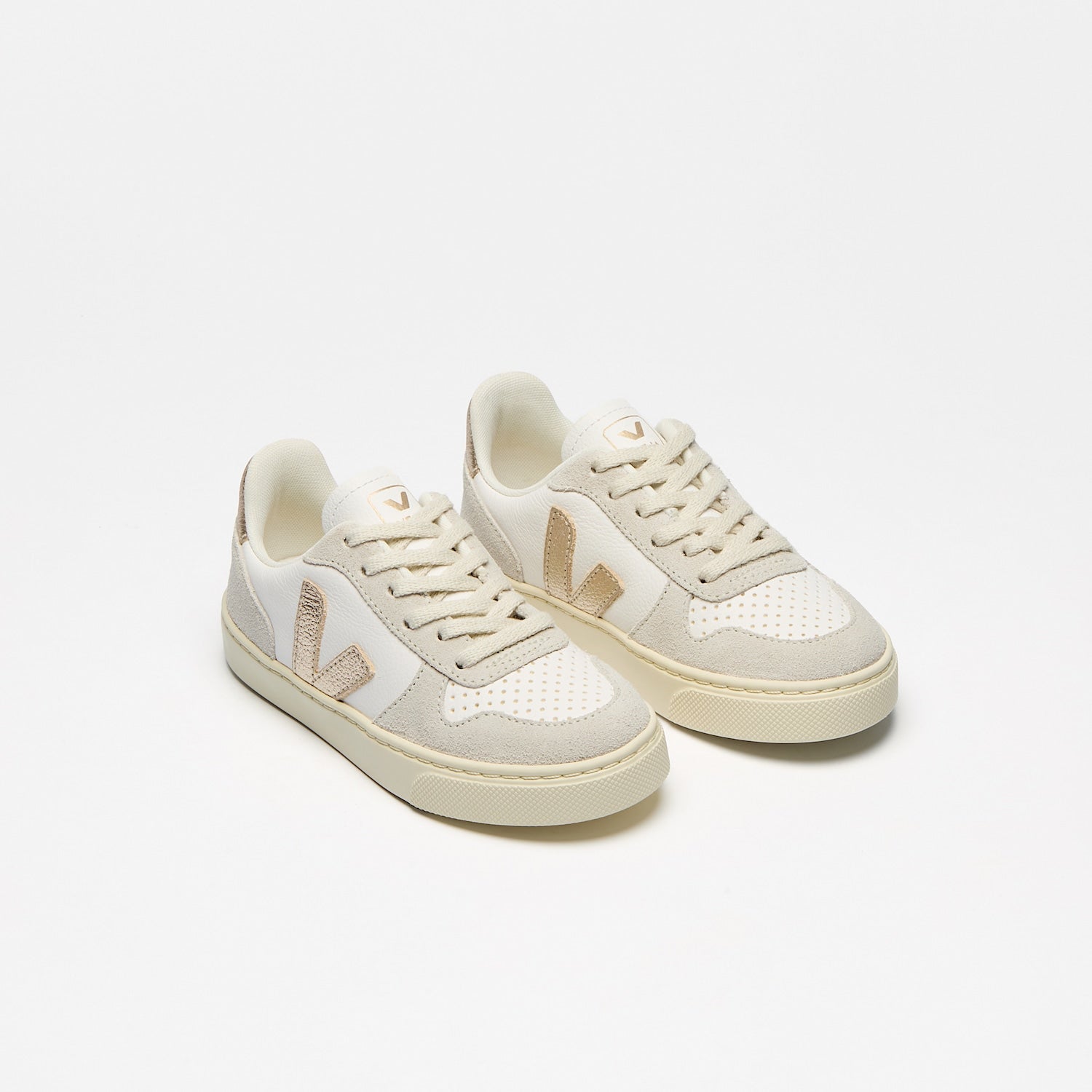 V-10 LEATHER WHITE PLATINE NATURAL | VEJA NEAR ME