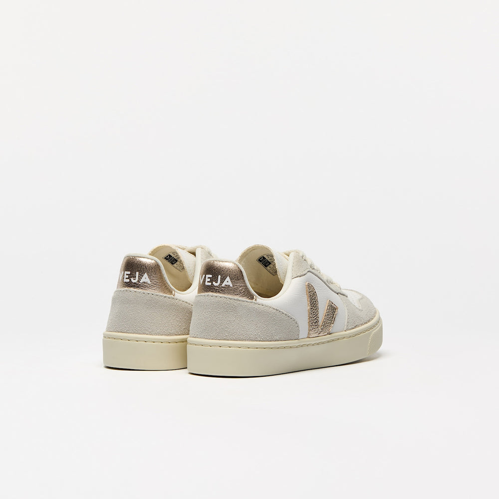 V-10 LEATHER WHITE PLATINE NATURAL | VEJA NEAR ME