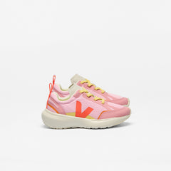 CANARY ELASTIC LACES ALVEOMESH GUIMAUVE ORANGE FLUO | VEJA OUTLET