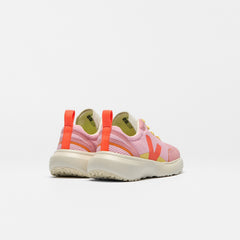 CANARY ELASTIC LACES ALVEOMESH GUIMAUVE ORANGE FLUO | VEJA OUTLET