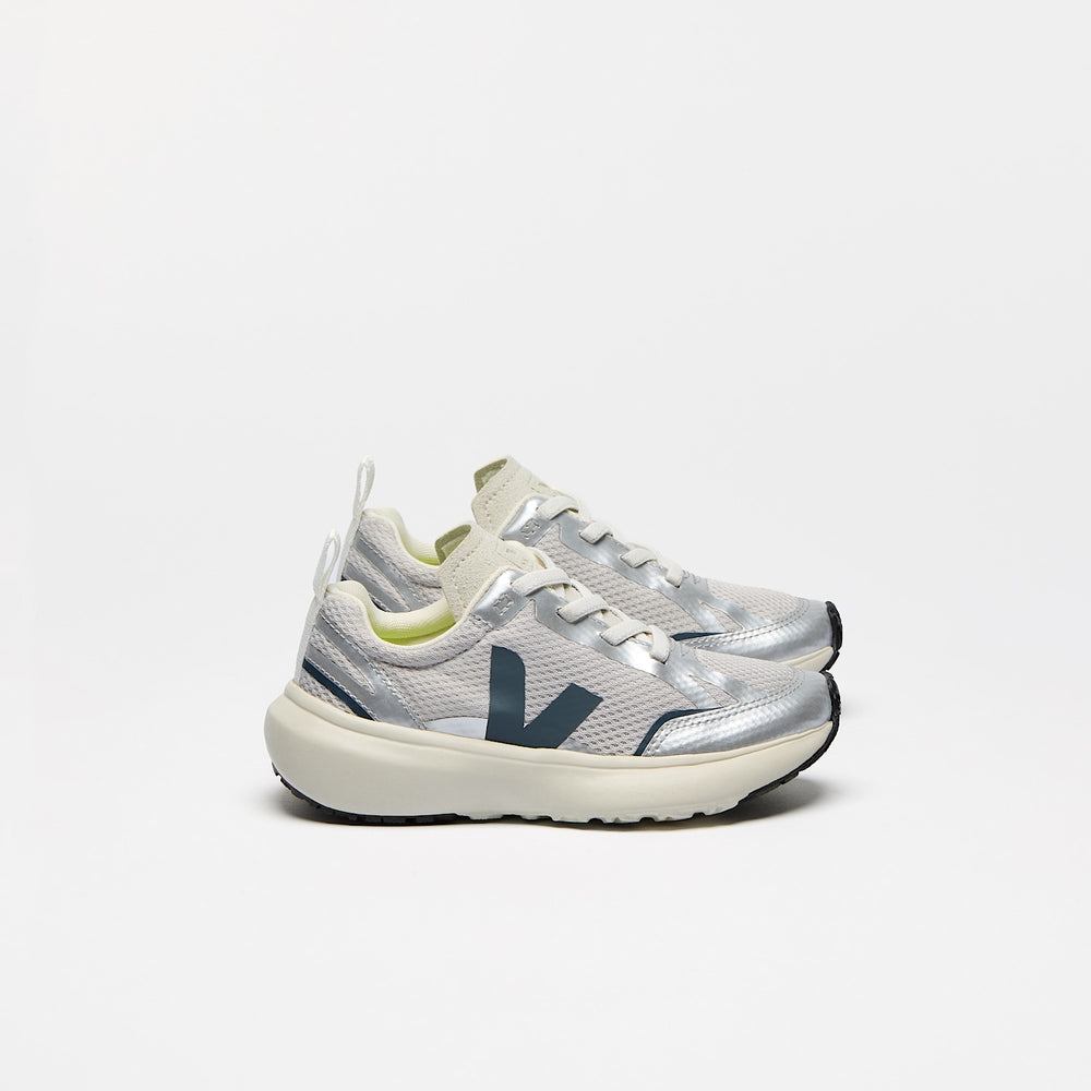 CANARY ELASTIC LACES ALVEOMESH GREY CALIFORNIA | VEJA FOR SALE