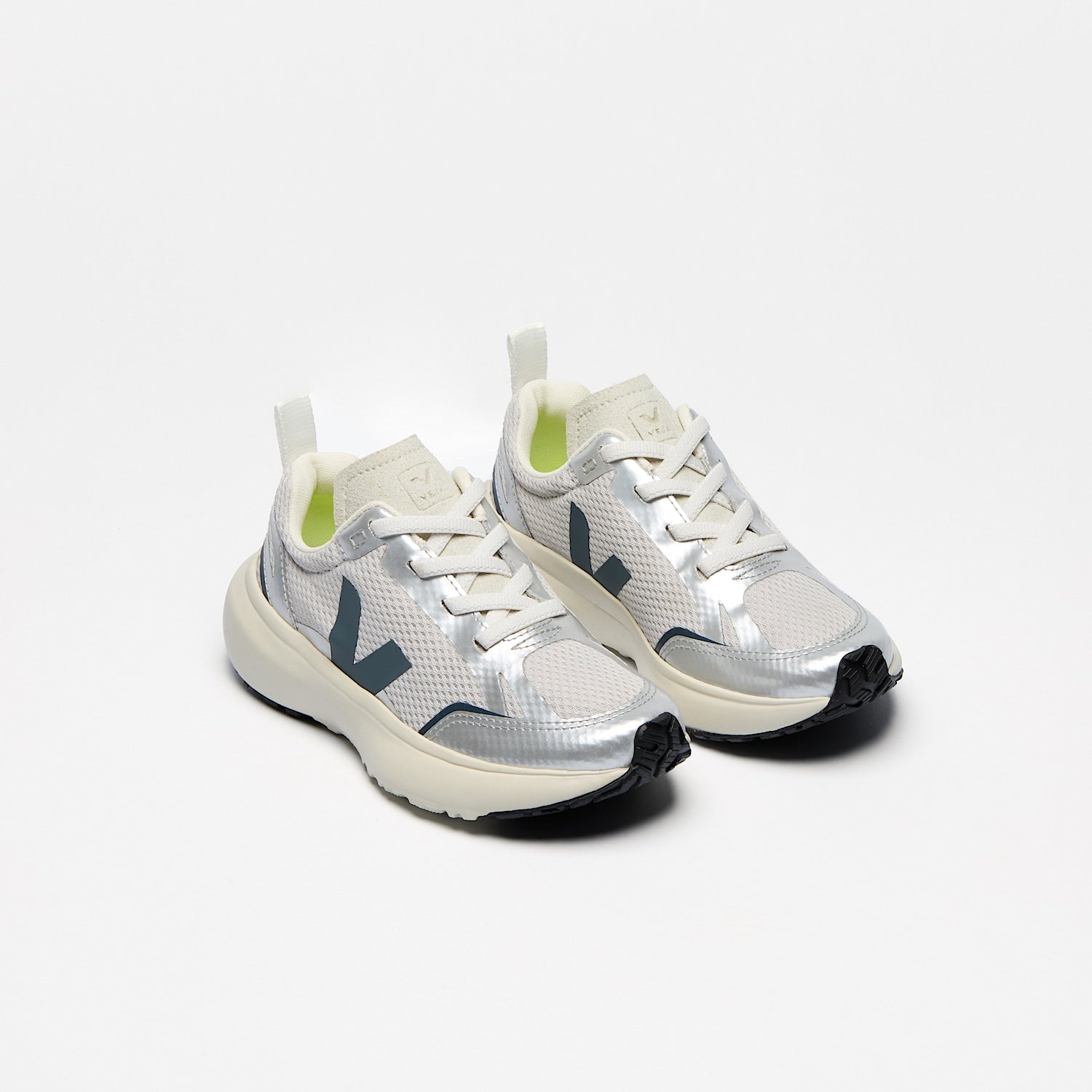 CANARY ELASTIC LACES ALVEOMESH GREY CALIFORNIA | VEJA FOR SALE