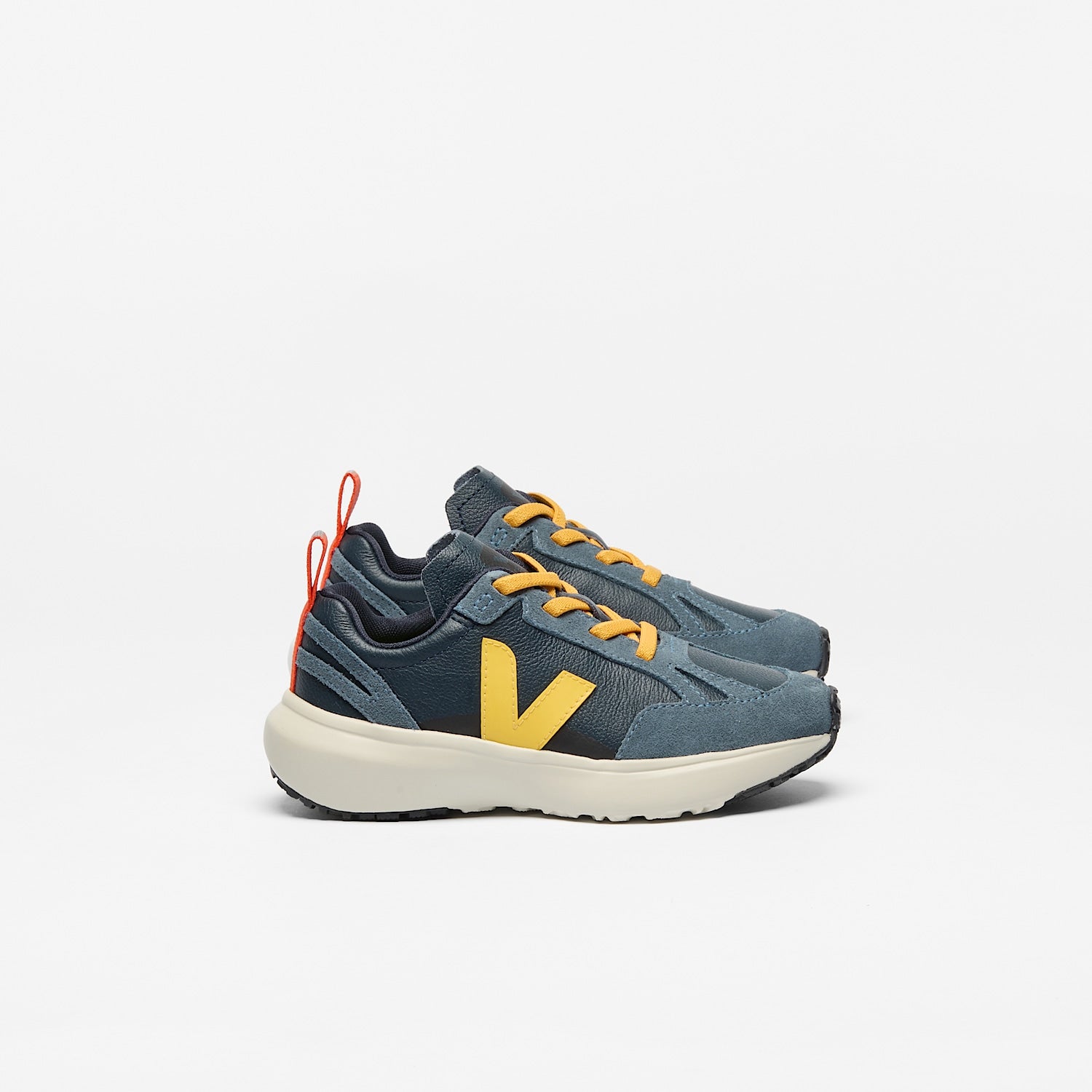 CANARY ELASTIC LACES LEATHER NAUTICO TONIC | VEJA US