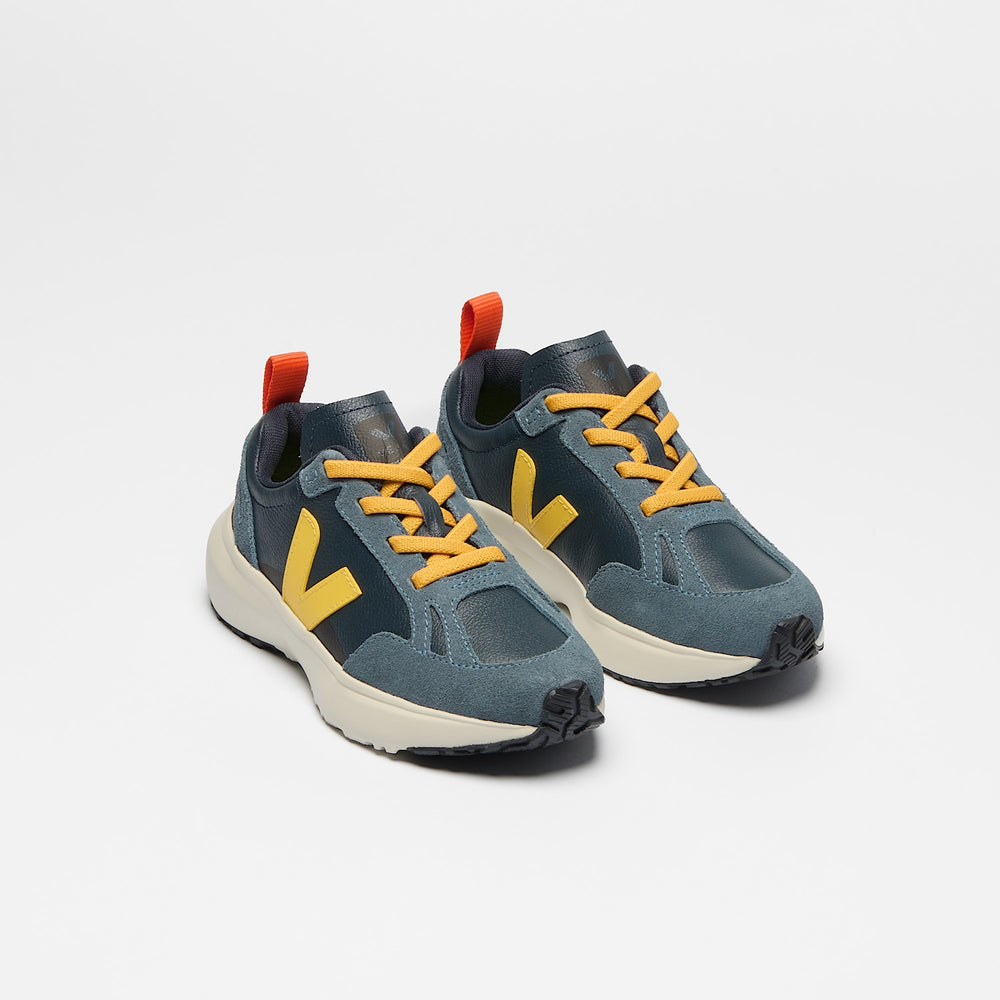 CANARY ELASTIC LACES LEATHER NAUTICO TONIC | VEJA US
