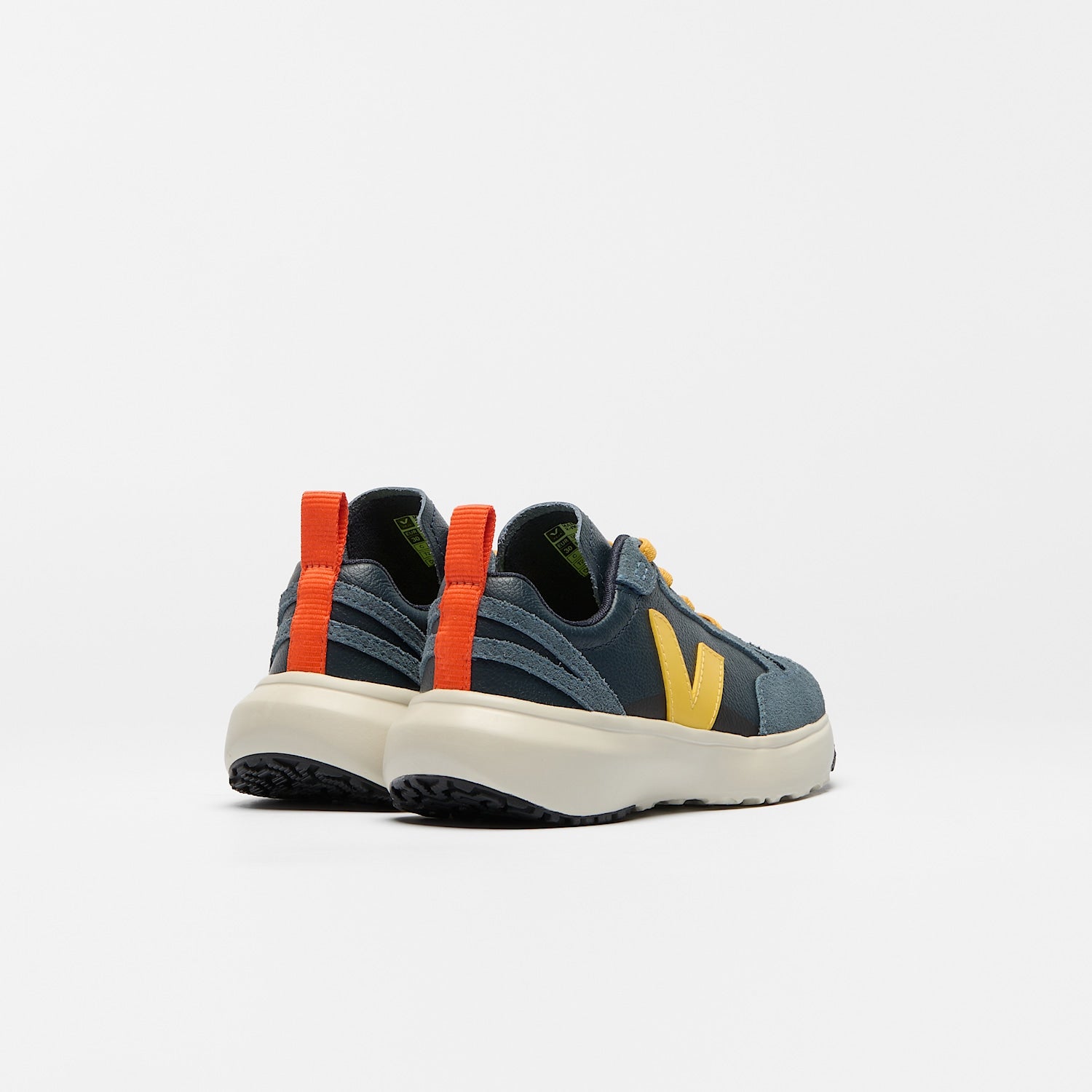 CANARY ELASTIC LACES LEATHER NAUTICO TONIC | VEJA US
