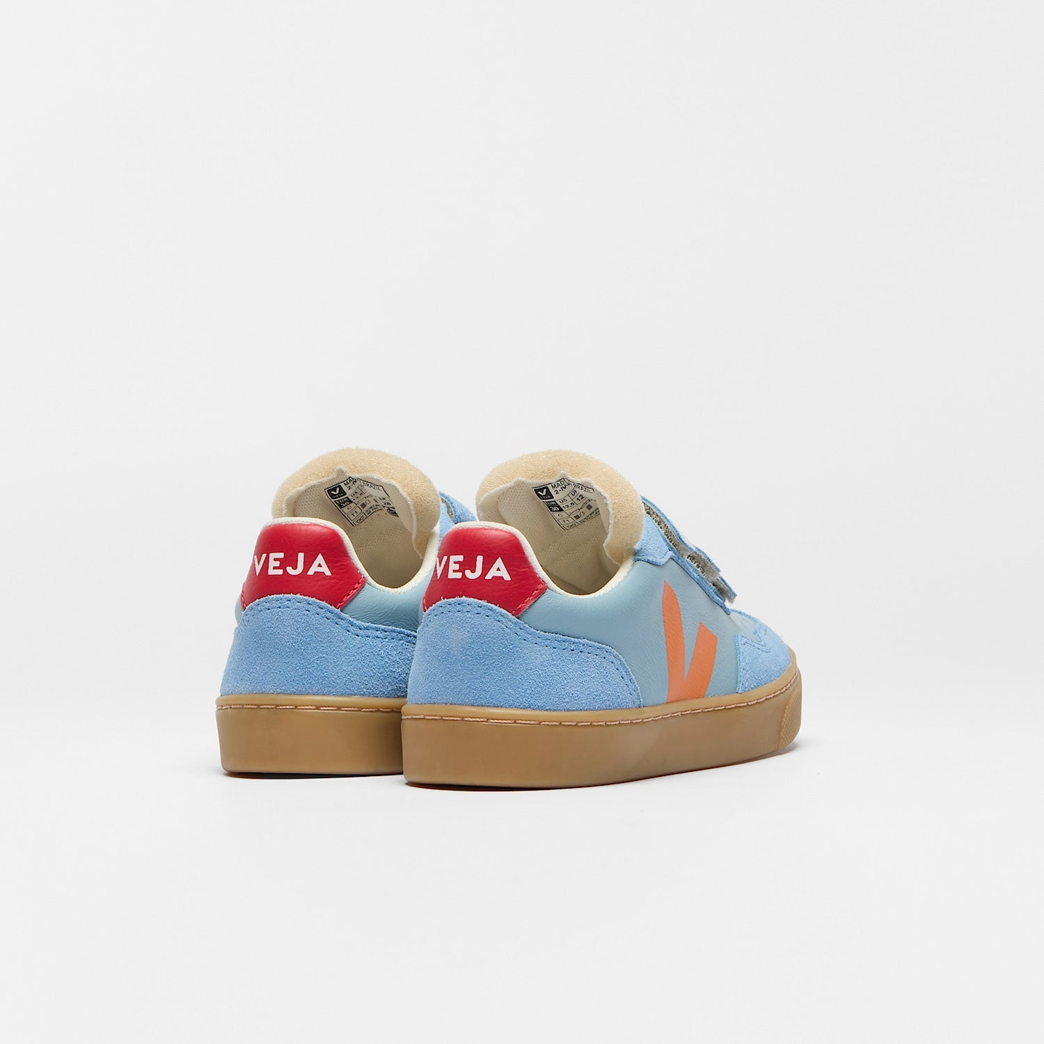 V-90 LEATHER STEEL FURY NATURAL | VEJA ONLINE