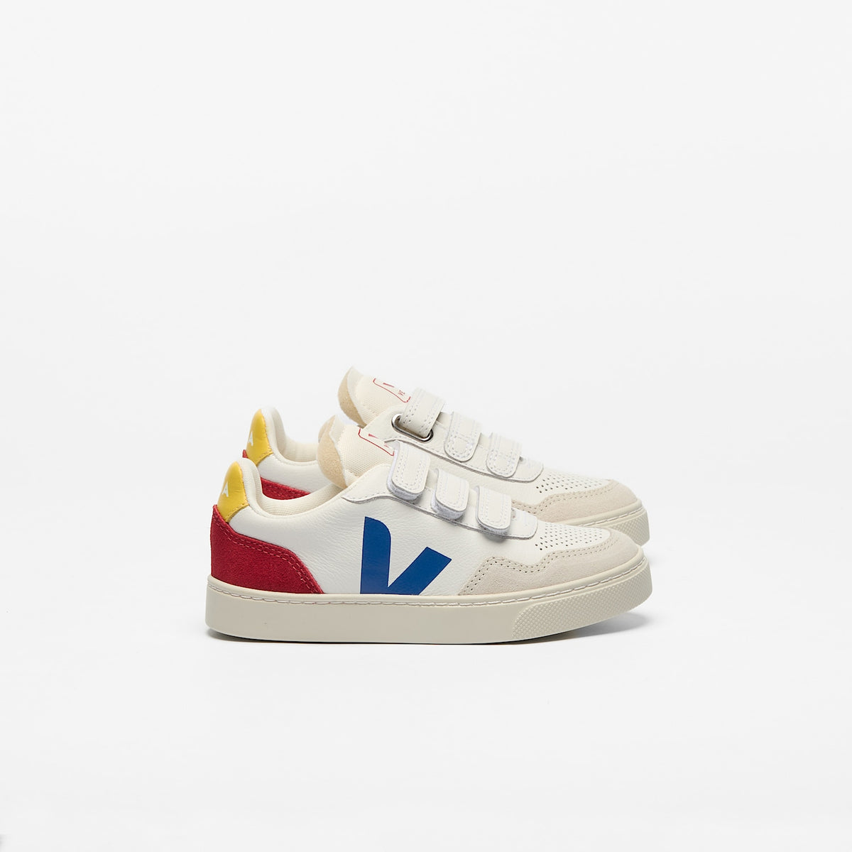 V-90 LEATHER WHITE INDIGO PEPPER | VEJA FOR SALE