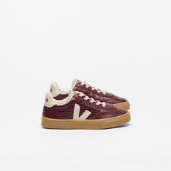 VOLLEY ELASTIC LACES LEATHER AMARANTE PIERRE | VEJA ONLINE