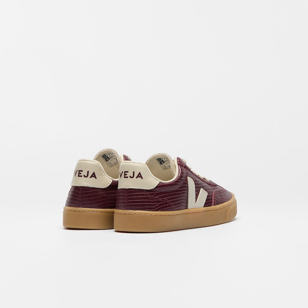 VOLLEY ELASTIC LACES LEATHER AMARANTE PIERRE | VEJA ONLINE