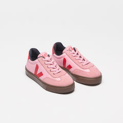 VOLLEY ELASTIC LACES LEATHER GUIMAUVE PEKIN BARK | VEJA US