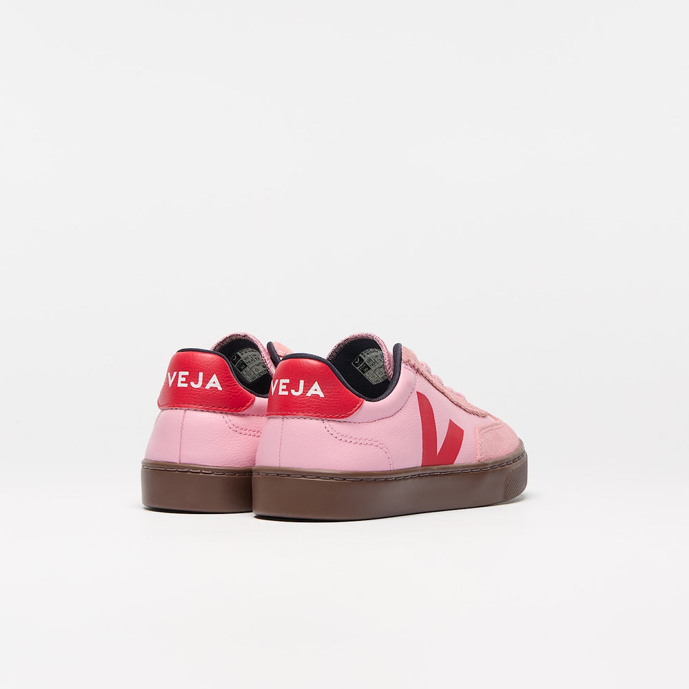 VOLLEY ELASTIC LACES LEATHER GUIMAUVE PEKIN BARK | VEJA US