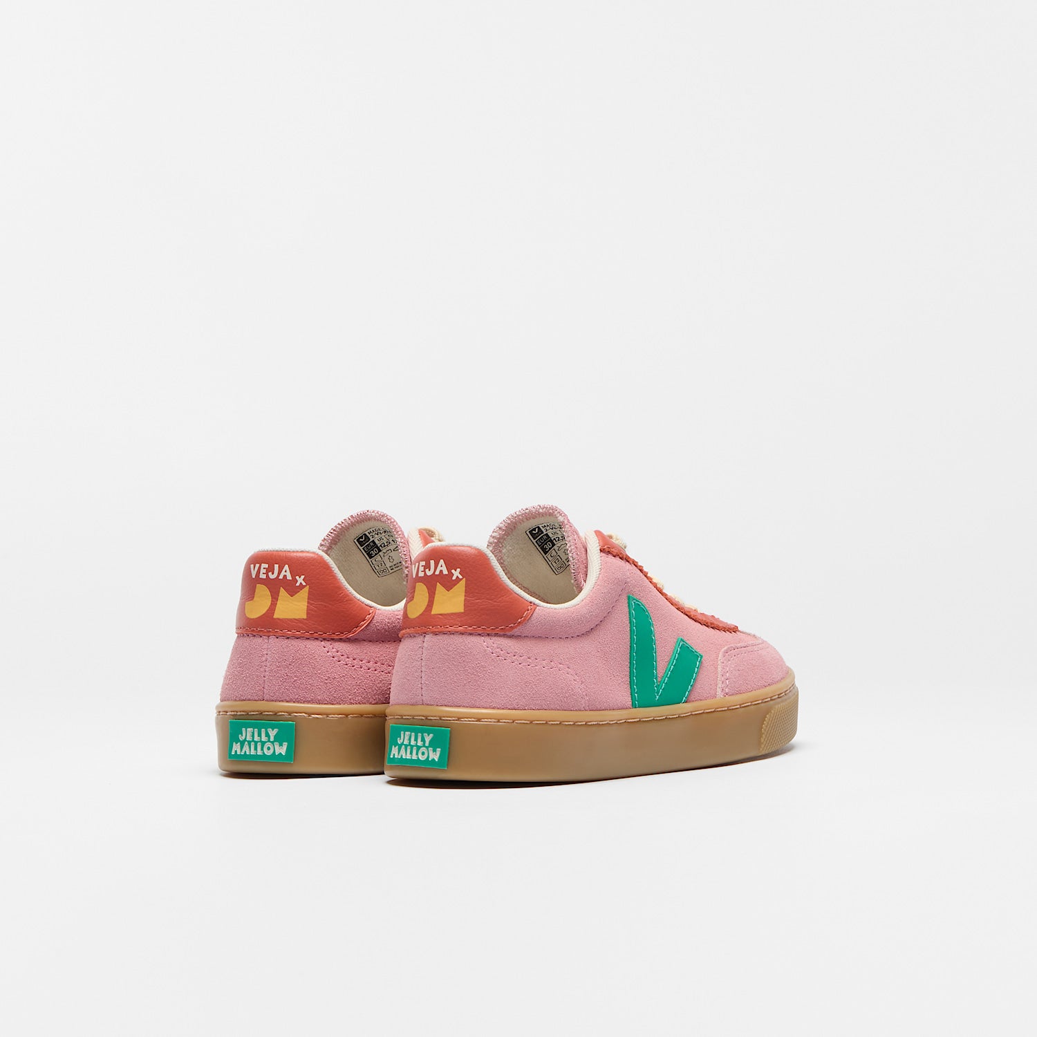 VOLLEY ELASTIC LACES SUEDE VEJA X JELLY MALLOW MARY | VEJA OUTLET