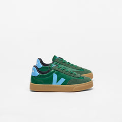 VOLLEY ELASTIC LACES LEATHER GOLF AQUA NATURAL | VEJA ONLINE